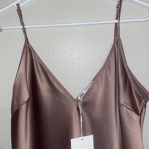 Zara satin camisole